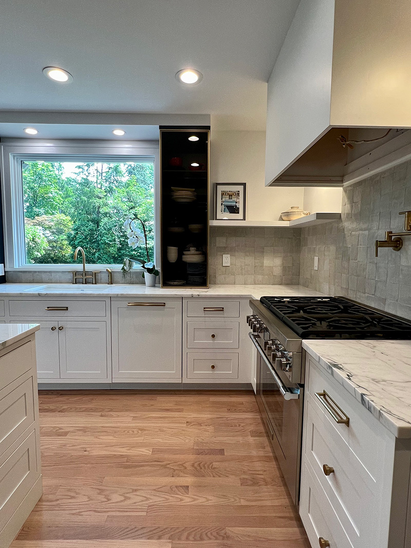Contemporary Kitchen Remodel by Sankar Construction project photo 3
